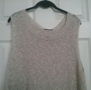 Biege Knit Tunic